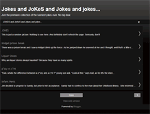 Tablet Screenshot of jokesandjokesandjokesandjokes.com